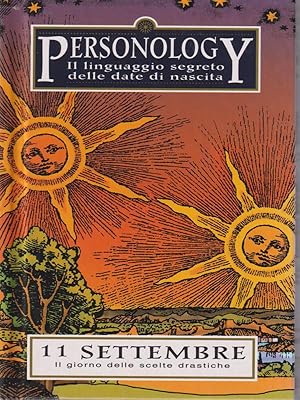 Image du vendeur pour Personology 11 settembre mis en vente par Librodifaccia