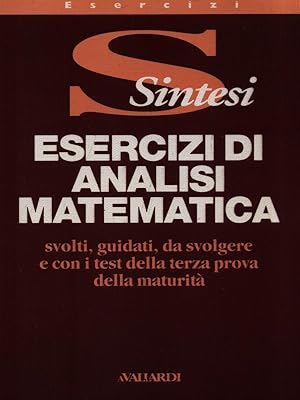 Immagine del venditore per Esercizi di analisi matematica venduto da Librodifaccia