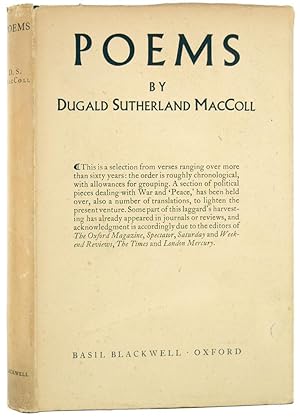 Imagen del vendedor de Poems. a la venta por Blackwell's Rare Books ABA ILAB BA