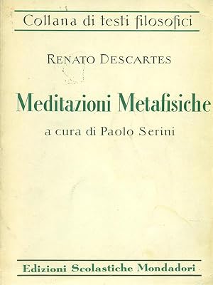 Imagen del vendedor de Meditazioni metafisiche a la venta por Librodifaccia