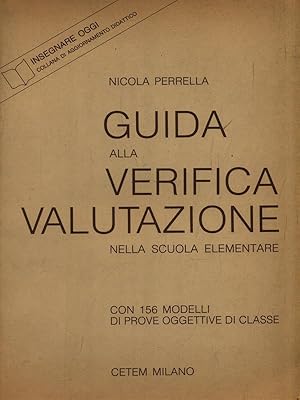 Bild des Verkufers fr Guida alla Verifica Valutazione nella scuola elementare 1 zum Verkauf von Librodifaccia