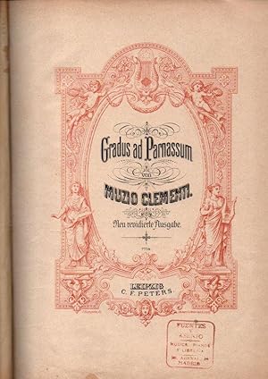 GRADUS AD PARNASSUM VON MUZIO CLEMENTI. NEU REVIDIERTE AUSGABE. SCHULE DER GELAUFIGKEIT, CARL CZE...