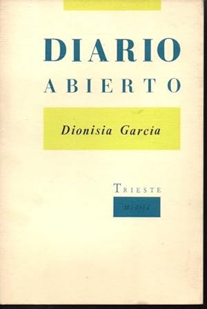 Seller image for DIARIO ABIERTO. for sale by Books Never Die