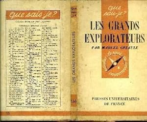 Bild des Verkufers fr Que sais-je? N 150 Les grands explorateurs zum Verkauf von Le-Livre