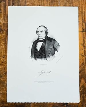 Bild des Verkufers fr Lithographie-Portrt von Hickmann. v. Wydenbrugk. zum Verkauf von Antiquariat Thomas Rezek