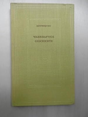 Bild des Verkufers fr Wahrhaftige Geschichte. Herausgegeben, eingeleitet und bersetzt von Victor Klemperer. (Mit Holzschnitten von Werner Klemke). zum Verkauf von Antiquariat Steinwedel