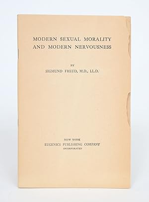 Bild des Verkufers fr Modern Sexual Morality and Modern Nervousness zum Verkauf von Minotavros Books,    ABAC    ILAB