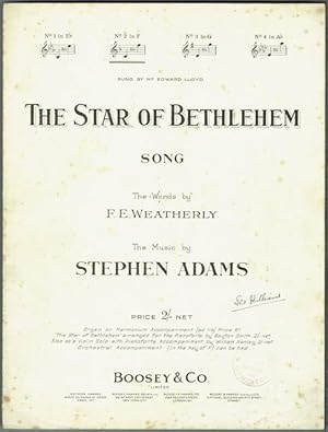 The Star Of Bethlehem: Song, No. 2 in F