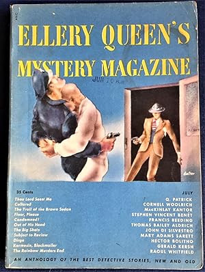 Image du vendeur pour Ellery Queen's Mystery Magazine July 1949 mis en vente par My Book Heaven