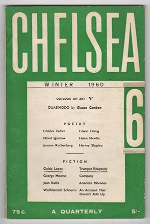 Seller image for Chelsea Review 6 (Winter 1960) for sale by Philip Smith, Bookseller