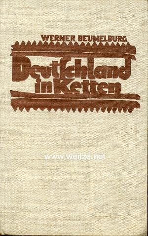 Seller image for Deutschland in Ketten - Von Versailles bis zum Youngplan. for sale by Antiquariat Ehbrecht - Preis inkl. MwSt.