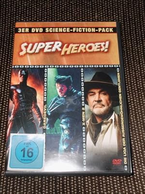 Super Heroes Box [3 DVDs] - Daredevil, X-Men 2, Die Liga der außergewöhnlichen Gentlemen.