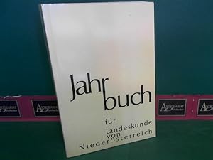 Image du vendeur pour Jahrbuch fr Landeskunde von Niedersterreich, Neue Folge 57/58, 1991/1992. mis en vente par Antiquariat Deinbacher