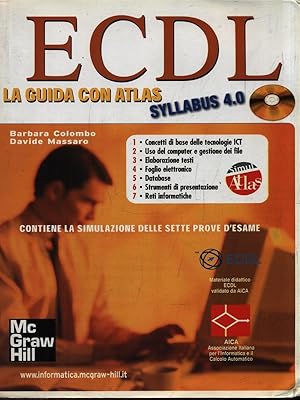 Immagine del venditore per ECDL La guida con Atlas Syllabus 4.0 venduto da Librodifaccia