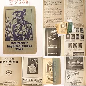 Deutscher Jägerkalender 1941, 23. Jahrgang.