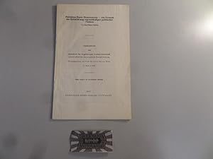 Seller image for Pakistans Basic Democracies - ein Versuch zur Entwicklung eigenstndiger politischer Formen. Sonderabdruck aus Zeitschrift fr vergleichende Rechtswissenschaft einschlielich der ethnologischen Rechtsforschung. 67. Band, 2. Heft. for sale by Druckwaren Antiquariat