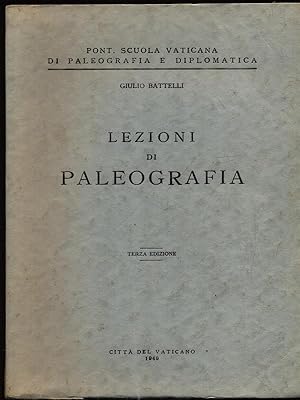 Immagine del venditore per Lezioni di paleografia venduto da Miliardi di Parole