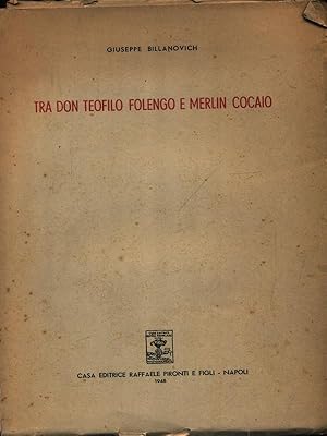 Seller image for Tra don Teofilo Folengo e Merlin Cocaio for sale by Miliardi di Parole