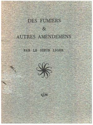 Seller image for Des fumiers & autres amendemens for sale by librairie philippe arnaiz