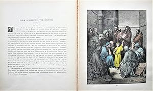 Antique Engraving: Jesus Questioning the Doctors