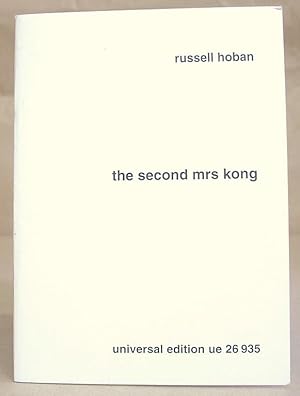 The Second Mrs Kong - An Original Opera Text