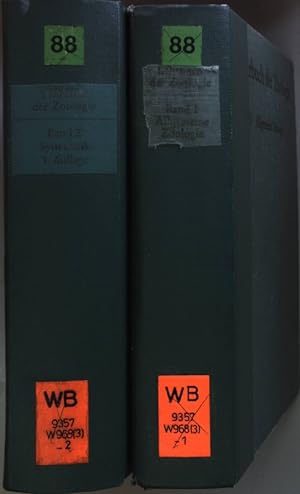 Seller image for Lehrbuch der Zoologie (2 Bnde KOMPLETT) - Bd.I: Allgemine Zoologie/ Bd.II: Systematik. for sale by books4less (Versandantiquariat Petra Gros GmbH & Co. KG)
