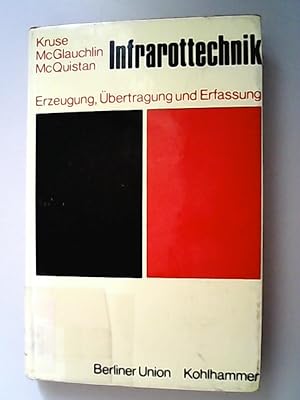 Immagine del venditore per Grundlagen der Infrarottechnik : Erzeugung, bertragung u. Empfang infraroter Strahlung. venduto da Antiquariat Bookfarm