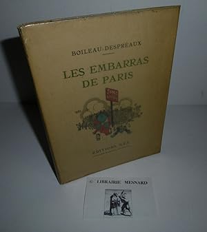 Les embarras de Paris (satire VI). Illustrations en couleurs de Dubout. Paris. Éditions KRA. 1929.