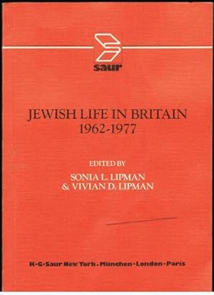 Seller image for Jewish Life in Britain, 1962-1977: Papers and Proceedings of a Conference Held at Hillel House, London, on March 13, 1977, by the Board of Deputies of British Jews and the Institute of Jewish Affairs for sale by Goulds Book Arcade, Sydney