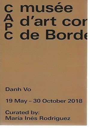 Bild des Verkufers fr Danh Vo (visitor guide) zum Verkauf von The land of Nod - art & books