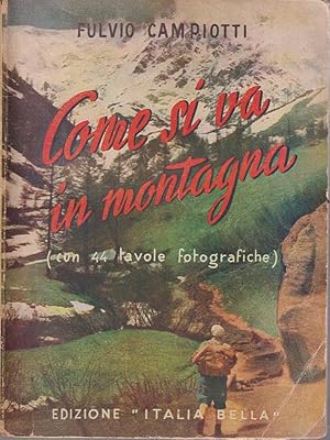 Bild des Verkufers fr Come si va in montagna zum Verkauf von Librodifaccia