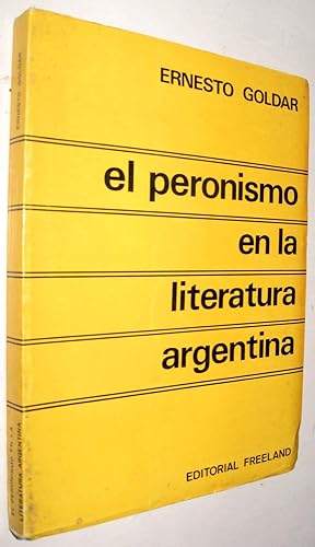 Seller image for EL PERONISMO EN LA LITERATURA ARGENTINA for sale by UNIO11 IMPORT S.L.