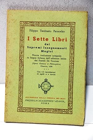 Seller image for i sette libri dei supremi insegnamenti magici NUOVO for sale by STUDIO PRESTIFILIPPO NUNZINA MARIA PIA