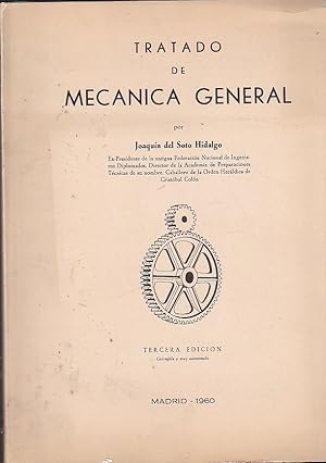 Imagen del vendedor de Tratado de mecanica general a la venta por LIBRERA GULLIVER