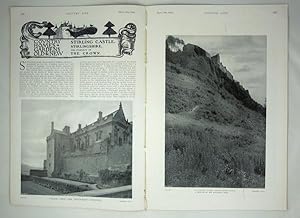 Original Issue of Country Life Magazine Dated March 13th 1909, with a Main Feature on Stirling Ca...