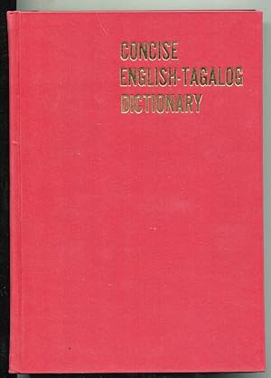 Bild des Verkufers fr Concise English-Tagalog Dictionary zum Verkauf von Antikvariat Valentinska