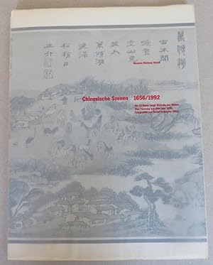Chinesische Szenen 1656/1992. Die 13 Meter lange Bildrolle des Malers Xiao Yuncong aus dem Jahr 1...
