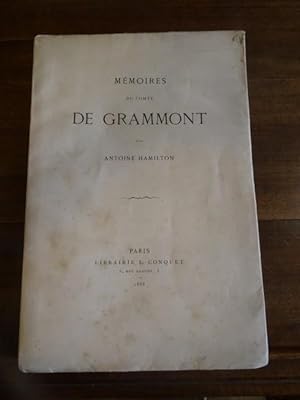 Seller image for Mmoires du Comte de Grammont. for sale by Librairie Lang