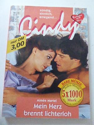 Seller image for Mein Herz brennt lichterloh. Cindy Band 31. TB for sale by Deichkieker Bcherkiste