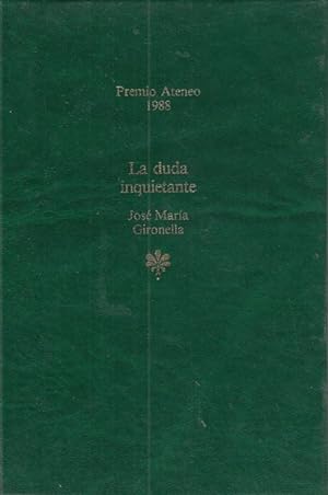 Immagine del venditore per LA DUDA INQUIETANTE venduto da Librera Vobiscum