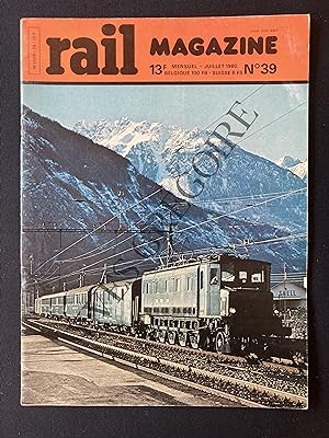 RAIL MAGAZINE-N°39-JUILLET 1980