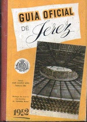 GUIA OFICIAL DE JEREZ 1952.