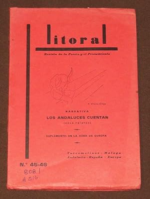 Litoral. Revista De La Poesía Y El Pensamiento. No. 45-46