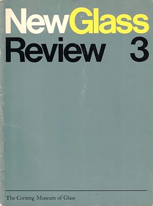 Seller image for New Glass Review 3 for sale by Kenneth Mallory Bookseller ABAA