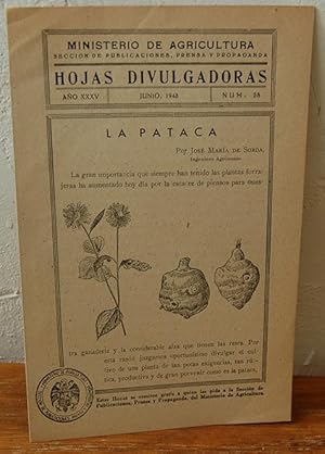 Seller image for Hojas Divulgadoras. LA PATACA for sale by EL RINCN ESCRITO