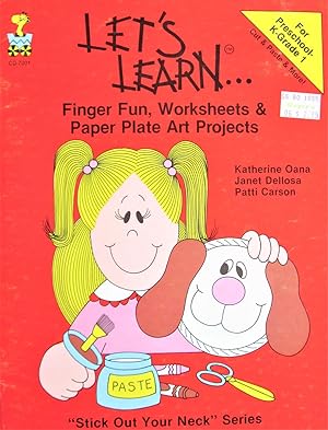 Immagine del venditore per Let's Learn.Finger Fun, Worksheets & Paper Plate Art Projects. Stick Out Your Neck Series venduto da Ken Jackson