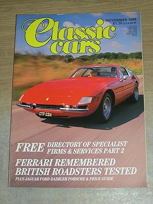 Classic Cars November 1988