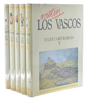 Imagen del vendedor de NOSOTROS, LOS VASCOS I-II-III-IV-V (OBRA COMPLETA EN 5 TOMOS) a la venta por Librería Monogatari