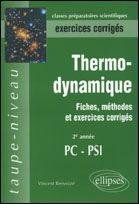 Image du vendeur pour Thermodynamique mis en vente par Chapitre.com : livres et presse ancienne