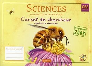 ATELIERS HACHETTE : sciences expérimentales et technologie ; CE2, cycle 3 ; carnet de chercheur (...